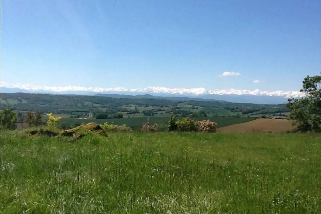 Mountoussin - Ferme De Charme Vue Pyrenees Avec Piscine Villa Montoussin France